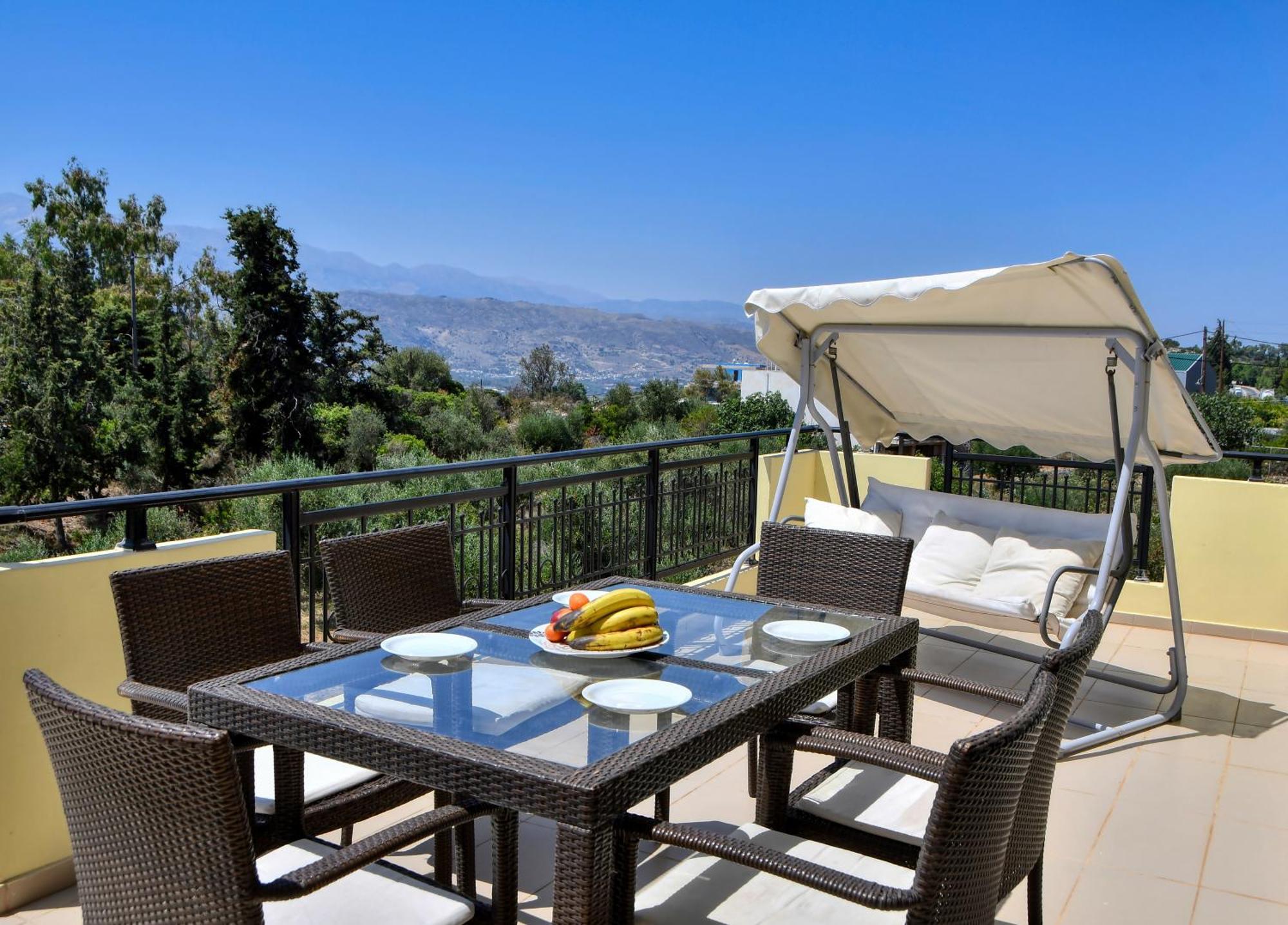 Souda Bay View With Private Pool Near Chania City Kültér fotó